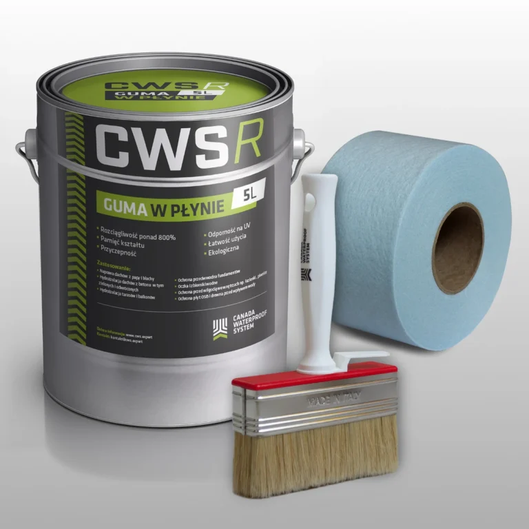 Zestaw naprawczy do dachu - Guma w Płynie CWS R